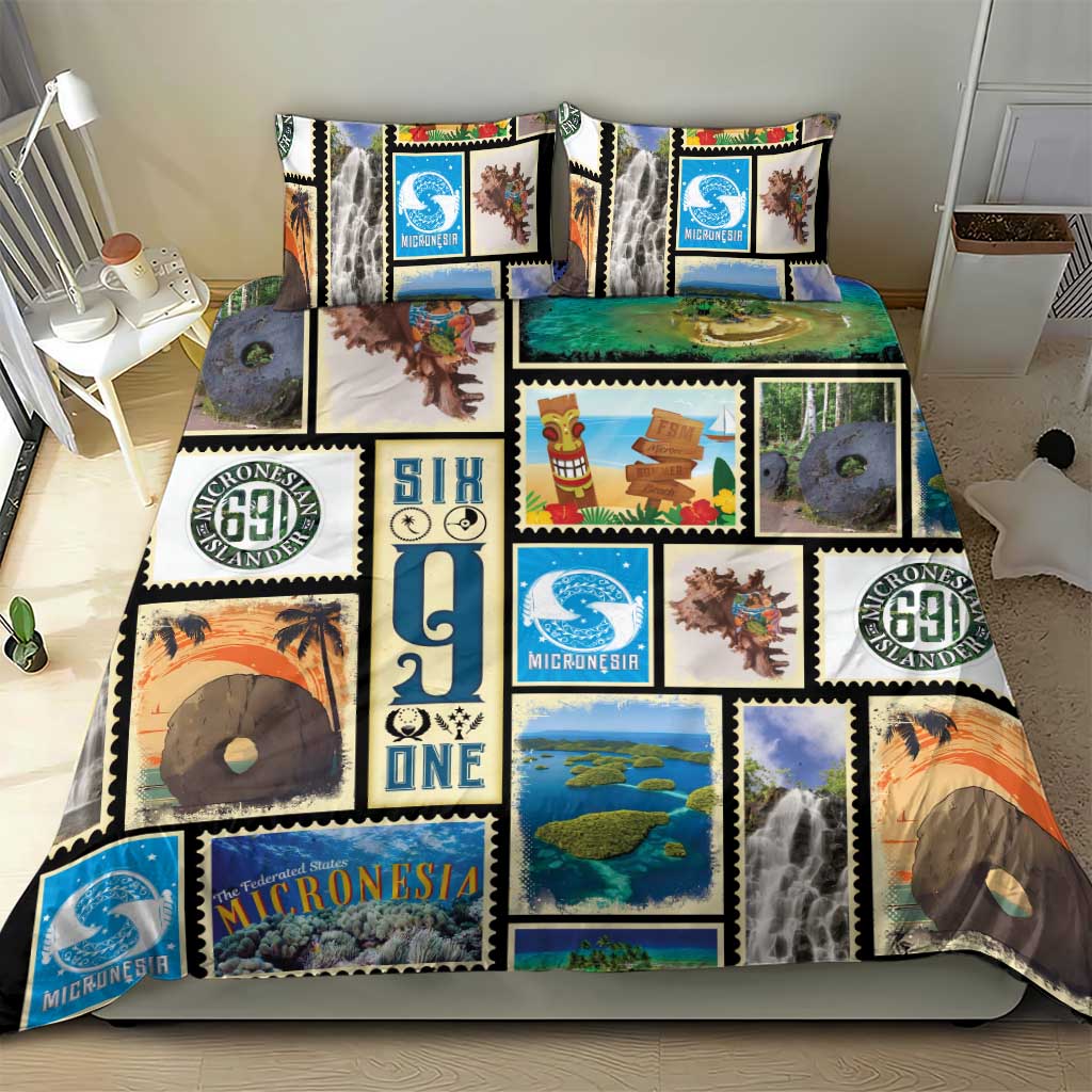 FSM Micronesia Culture Bedding Set
