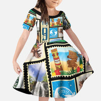 FSM Micronesia Culture Family Matching Summer Maxi Dress and Hawaiian Shirt