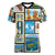 FSM Micronesia Culture Women V-Neck T-Shirt