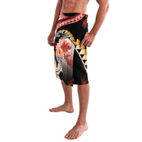 Personalised French Polynesia Victory Day Lavalava Polynesian Pattern Plumeria