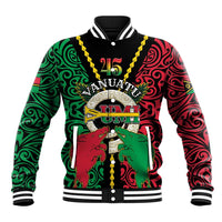 Vanuatu 45th Independence Day Baseball Jacket Long God Yumi Stanap Wild Boar LT05