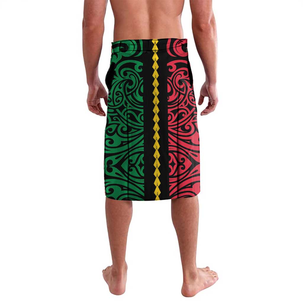 Vanuatu 45th Independence Day Lavalava Long God Yumi Stanap Wild Boar LT05