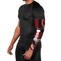 Personalized Hawaii Lahainaluna High School Arm Sleeves Tribal Tattoo With Hibiscus Flowers