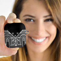 Black Philippines Sun Star AirPods Case Igorot Tribal Inspiration