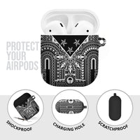 Black Philippines Sun Star AirPods Case Igorot Tribal Inspiration