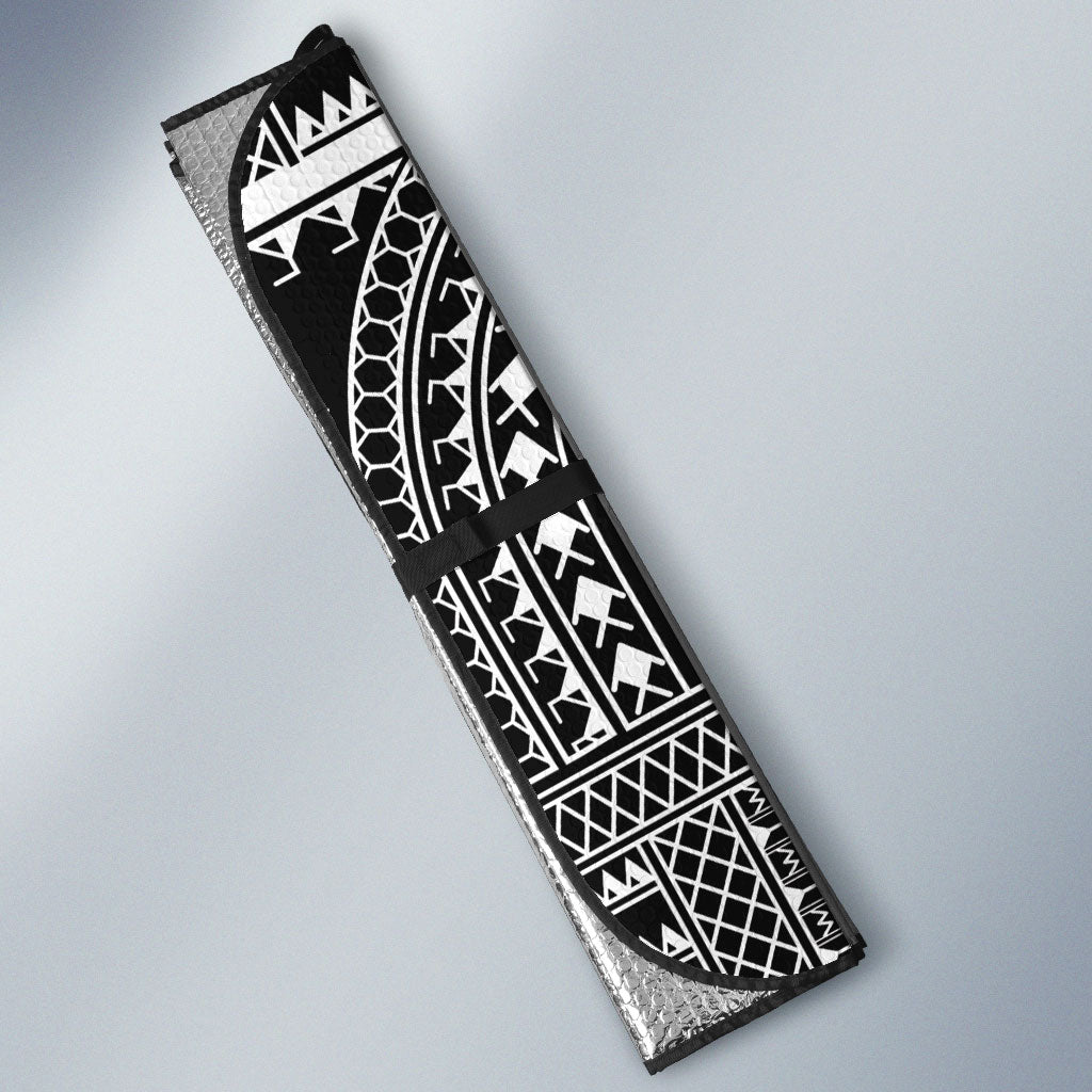 Black Philippines Sun Star Auto Sun Shade Igorot Tribal Inspiration