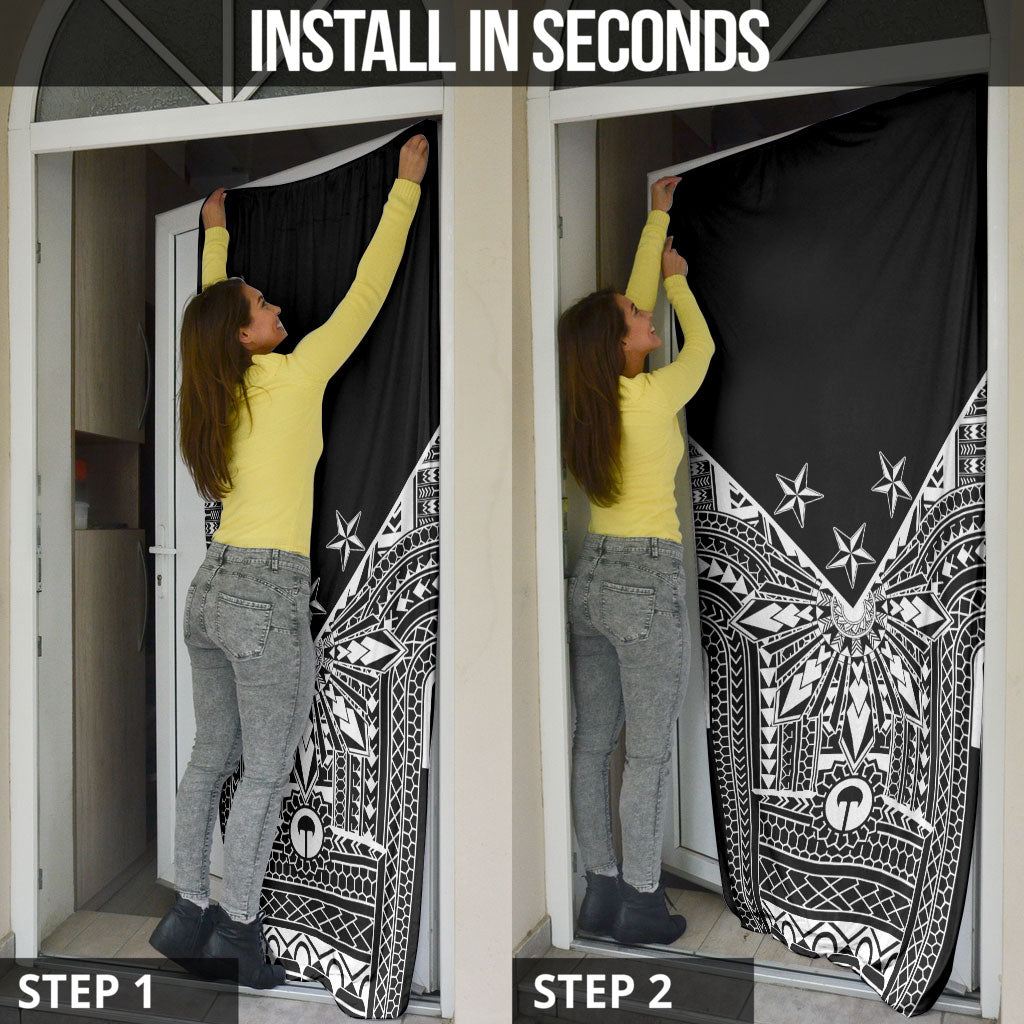 Black Philippines Sun Star Door Cover Igorot Tribal Inspiration