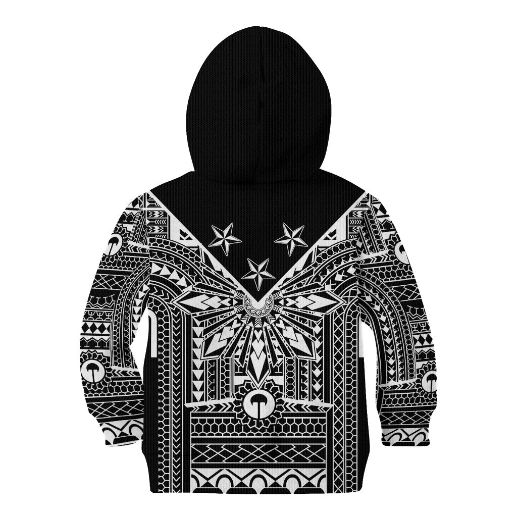 Black Philippines Sun Star Kid Hoodie Igorot Tribal Inspiration