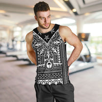 Black Philippines Sun Star Men Tank Top Igorot Tribal Inspiration