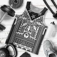 Black Philippines Sun Star Men Tank Top Igorot Tribal Inspiration