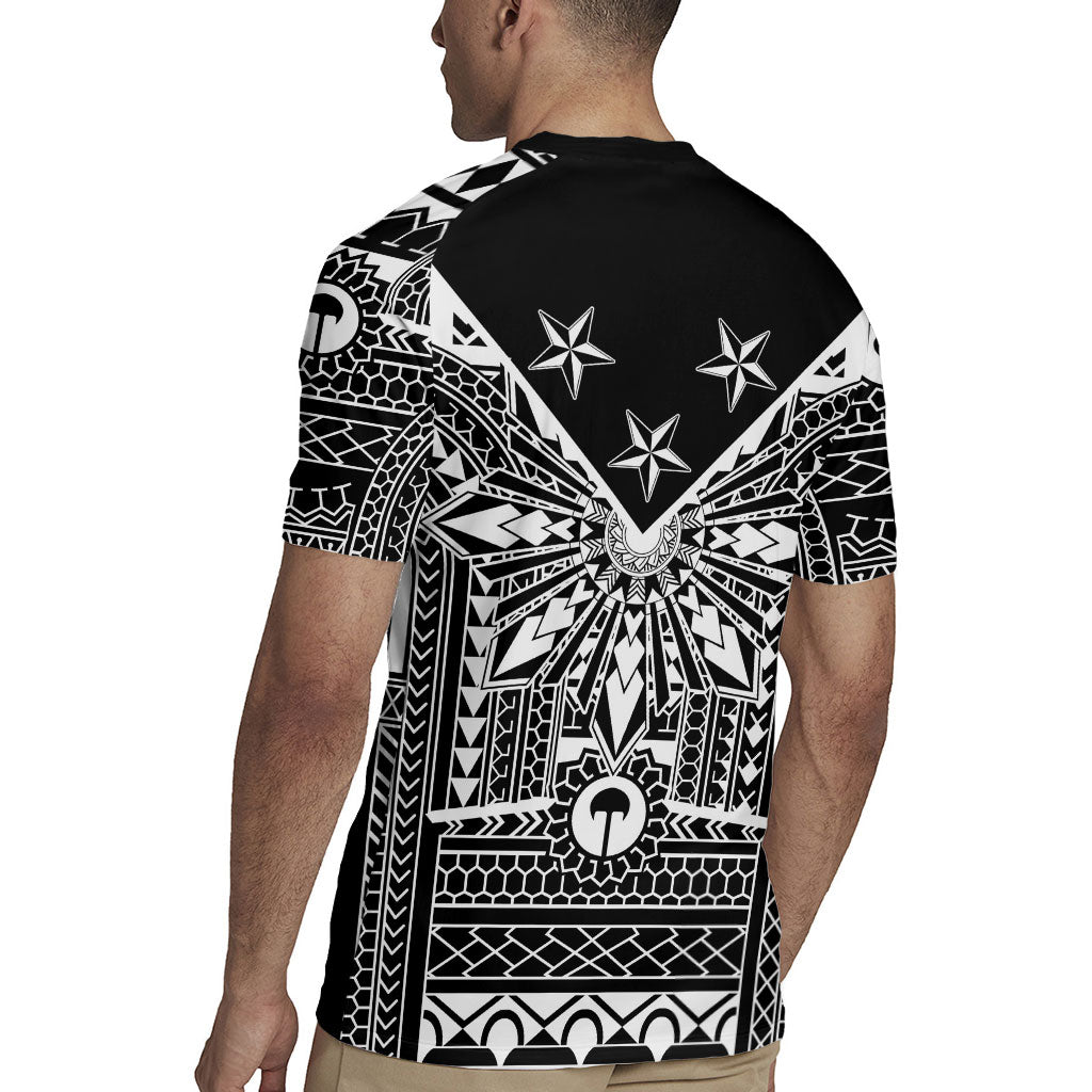 Black Philippines Sun Star Rugby Jersey Igorot Tribal Inspiration