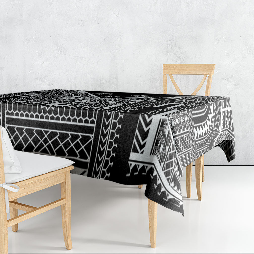 Black Philippines Sun Star Tablecloth Igorot Tribal Inspiration