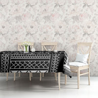Black Philippines Sun Star Tablecloth Igorot Tribal Inspiration
