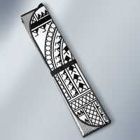 White Philippines Sun Star Auto Sun Shade Igorot Tribal Inspiration