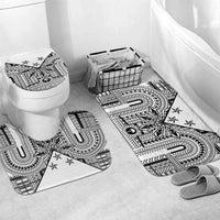 White Philippines Sun Star Bathroom Set Igorot Tribal Inspiration