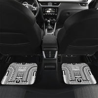 White Philippines Sun Star Car Mats Igorot Tribal Inspiration