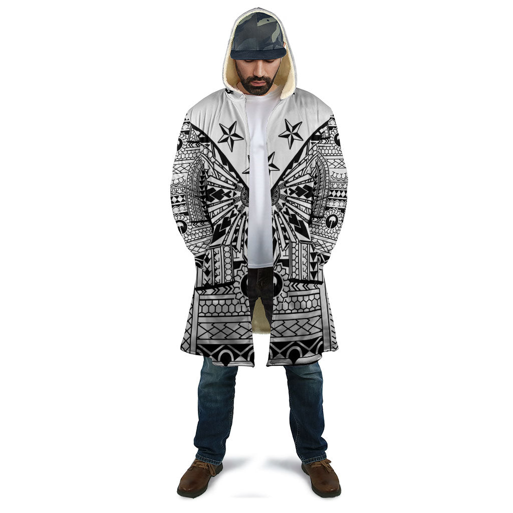 White Philippines Sun Star Cloak Igorot Tribal Inspiration