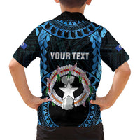 Personalized Northern Mariana Islands 78th Liberation Day Family Matching Long Sleeve Bodycon Dress and Hawaiian Shirt LT05 - Polynesian Pride