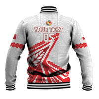 Custom Tonga Rugby 2024 Pacific Baseball Jacket Go Ikale Tahi
