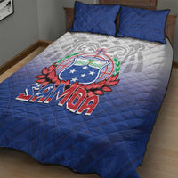 Samoa Rugby 2024 Pacific Quilt Bed Set Go Manu Samoa