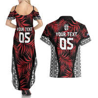 Custom Flying Fijians Rugby 2024 Pacific Couples Matching Summer Maxi Dress and Hawaiian Shirt Go Fiji LT05 - Polynesian Pride