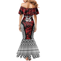 Custom Flying Fijians Rugby 2024 Pacific Family Matching Mermaid Dress and Hawaiian Shirt Go Fiji LT05 - Polynesian Pride