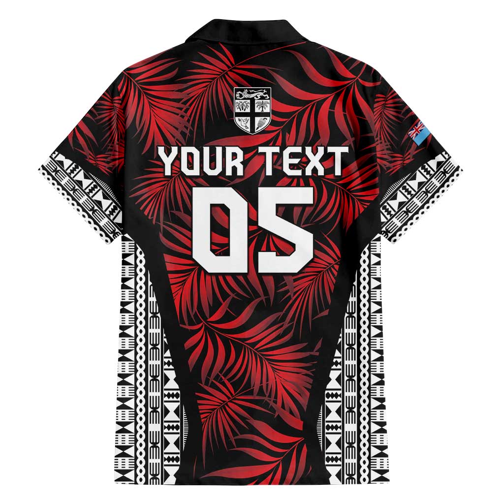 Custom Flying Fijians Rugby 2024 Pacific Family Matching Off Shoulder Maxi Dress and Hawaiian Shirt Go Fiji LT05 - Polynesian Pride