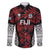 Custom Flying Fijians Rugby 2024 Pacific Family Matching Off Shoulder Maxi Dress and Hawaiian Shirt Go Fiji