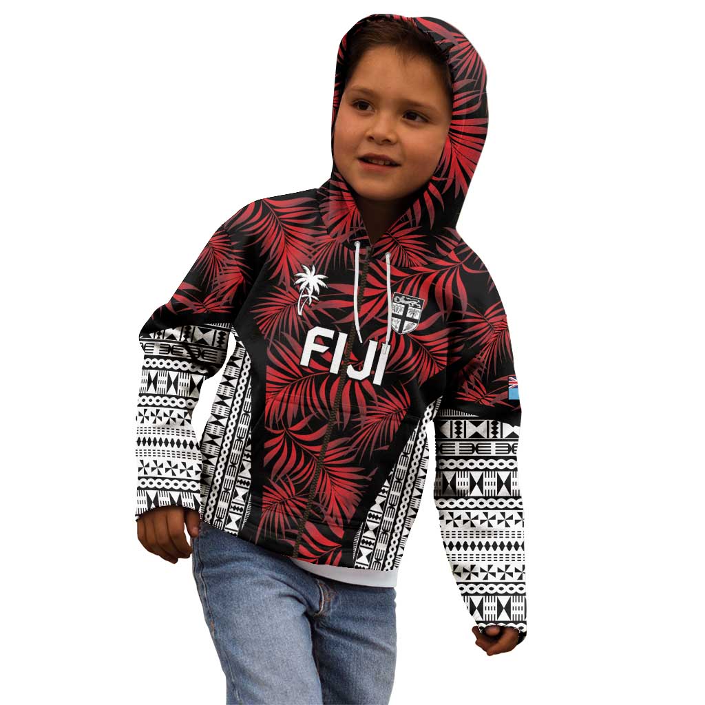 Custom Flying Fijians Rugby 2024 Pacific Kid Hoodie Go Fiji