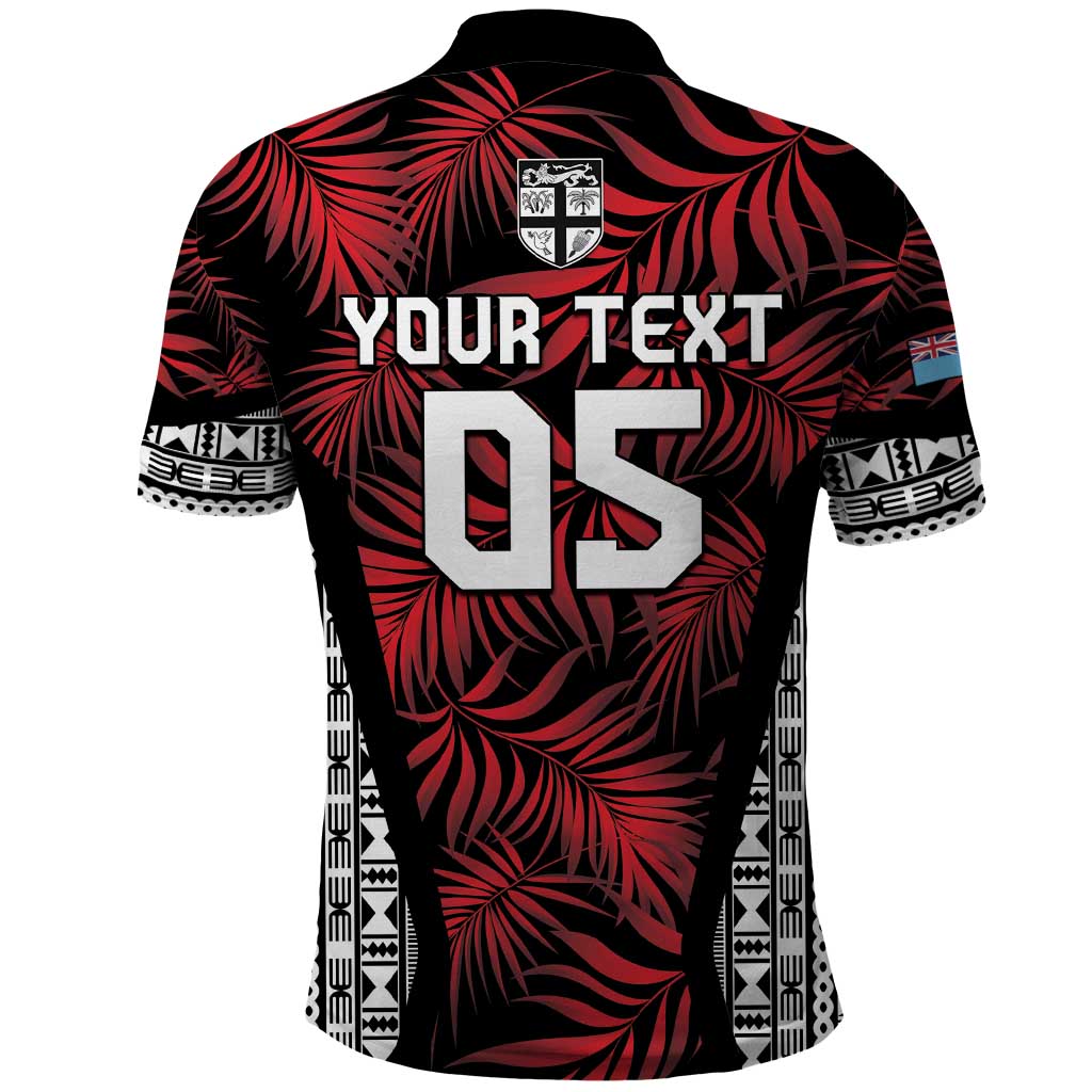 Custom Flying Fijians Rugby 2024 Pacific Polo Shirt Go Fiji LT05 - Polynesian Pride