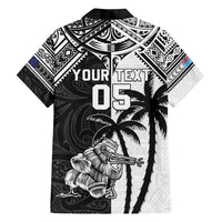 Custom New Zealand And Fiji Rugby 2024 Hawaiian Shirt Maori Kiwi With Fijian Palm Tree LT05 - Polynesian Pride