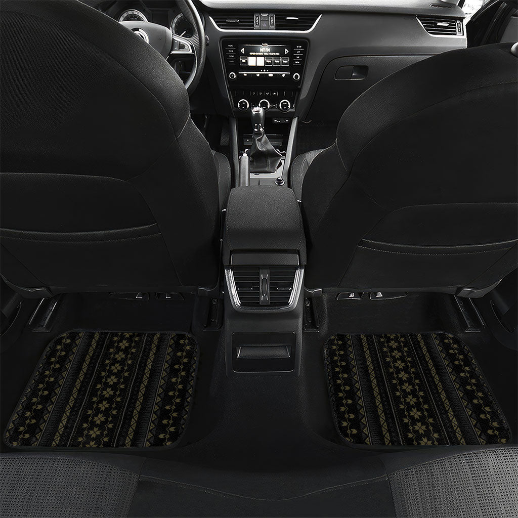 Personalised Philippines Filipinos Car Mats Igorot Tribal Inspiration Pattern Style