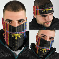 Philippines Filipinos Neck Gaiter Igorot Tribal Inspiration Pattern Style