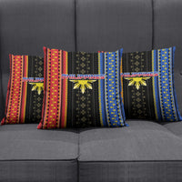 Philippines Filipinos Pillow Cover Igorot Tribal Inspiration Pattern Style