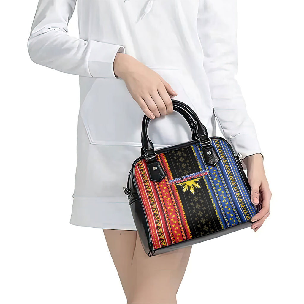 Philippines Filipinos Shoulder Handbag Igorot Tribal Inspiration Pattern Style