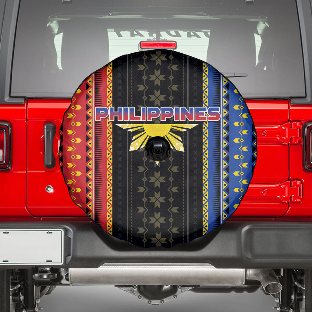Philippines Filipinos Spare Tire Cover Igorot Tribal Inspiration Pattern Style