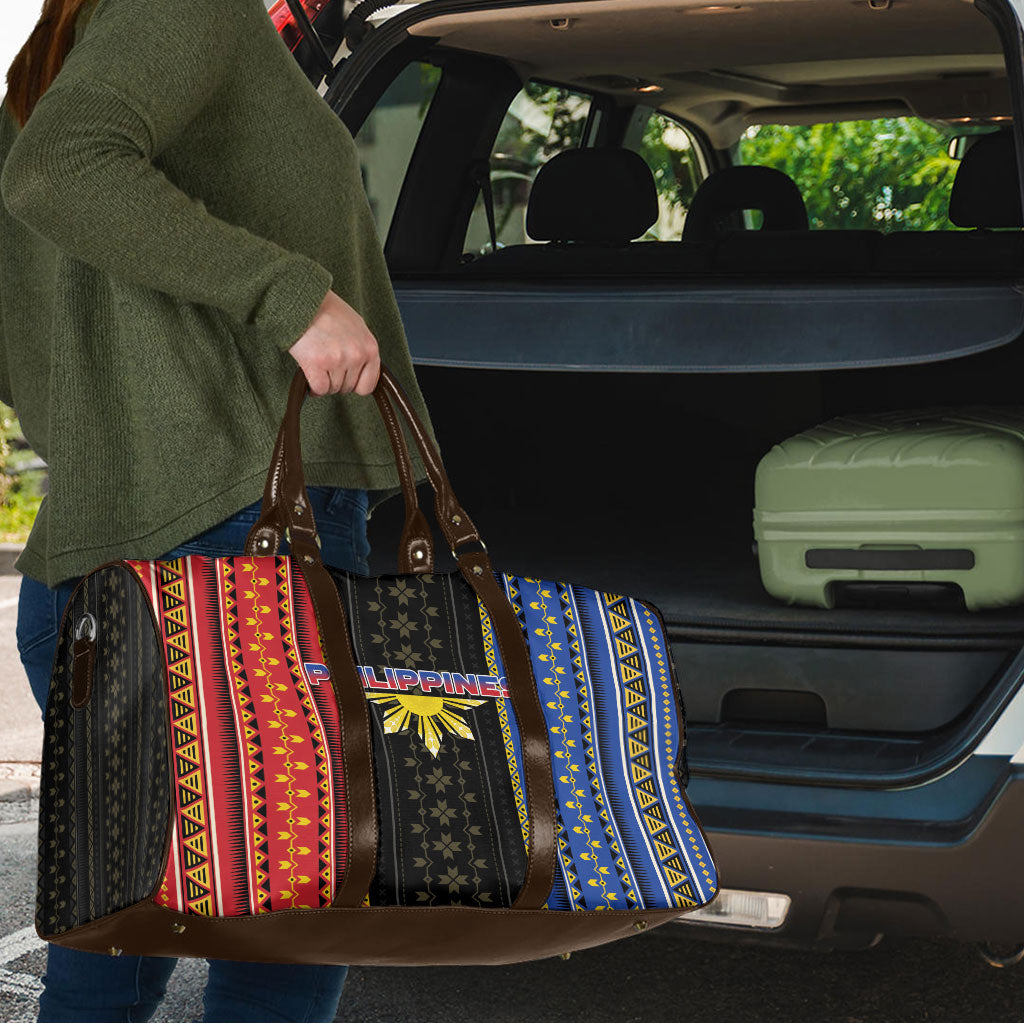 Philippines Filipinos Travel Bag Igorot Tribal Inspiration Pattern Style