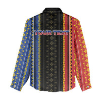 Personalised Philippines Filipinos Women Casual Shirt Igorot Tribal Inspiration Pattern Style