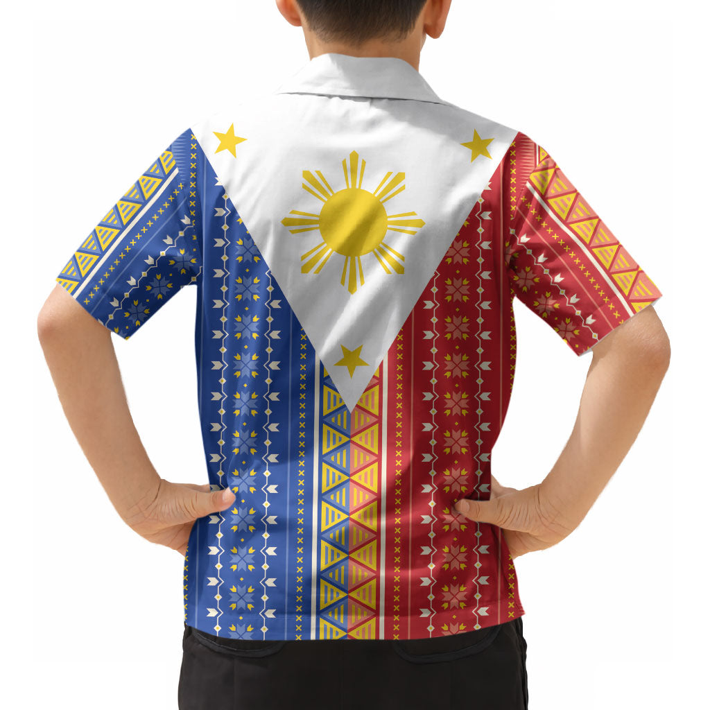 Philippines Sun Kid Hawaiian Shirt Igorot Tribal Inspiration