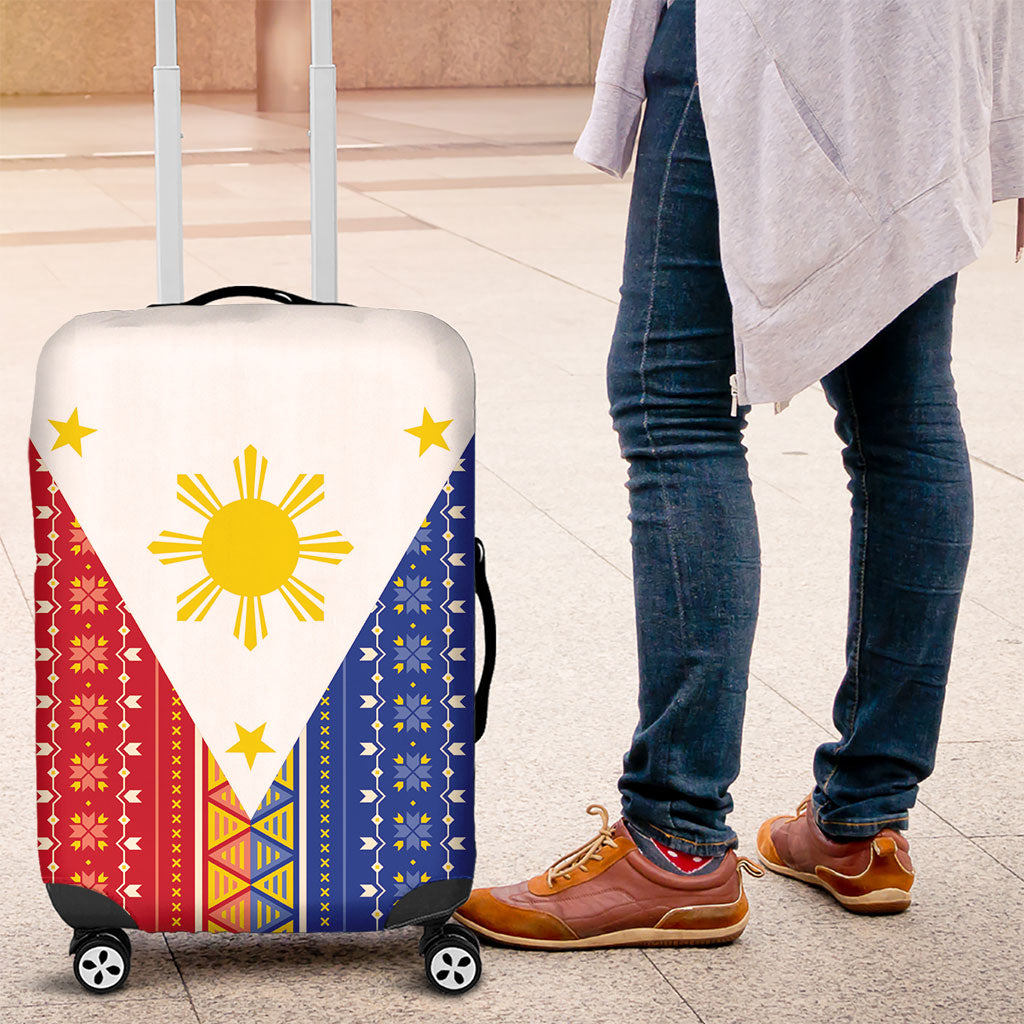 Philippines Sun Luggage Cover Igorot Tribal Inspiration