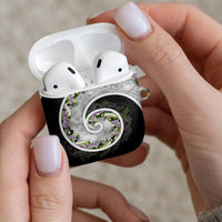 Piko Hawaii AirPods Case Polynesian Pattern With Maile Pikake Honohono Lei