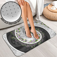 Piko Hawaii Bathroom Set Polynesian Pattern With Maile Pikake Honohono Lei