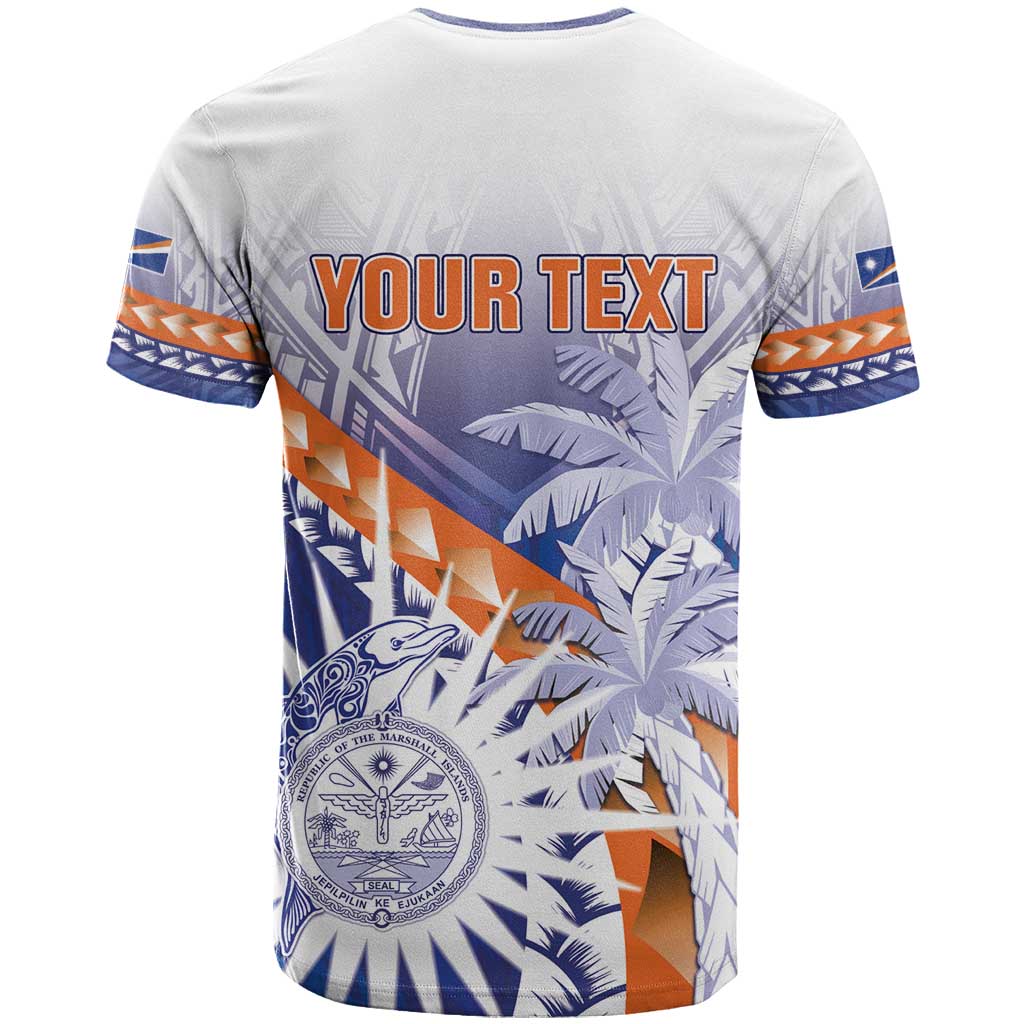 Personalised Marshall Islands Manit Day T Shirt Polynesian Tribal Tattoo Tropical Style LT05 - Polynesian Pride