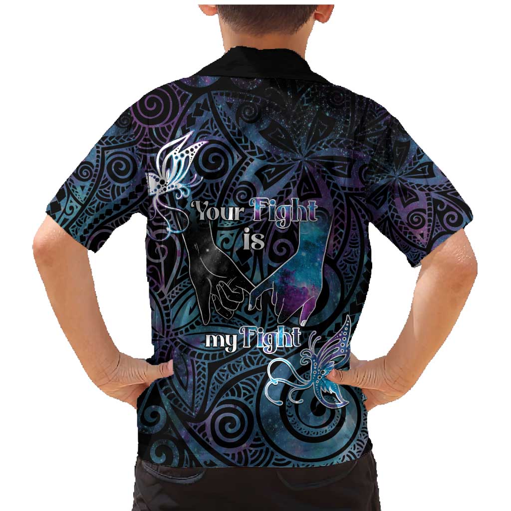 Suicide Awareness Family Matching Mermaid Dress and Hawaiian Shirt You Are Not Alone LT05 - Polynesian Pride