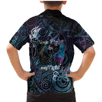 Suicide Awareness Family Matching Mermaid Dress and Hawaiian Shirt You Are Not Alone LT05 - Polynesian Pride