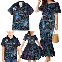 Suicide Awareness Family Matching Mermaid Dress and Hawaiian Shirt You Are Not Alone LT05 - Polynesian Pride