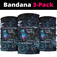 Suicide Awareness Neck Gaiter You Are Not Alone LT05