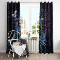 Suicide Awareness Window Curtain You Are Not Alone - Polynesian Pride