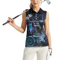 Suicide Awareness Women Sleeveless Polo Shirt You Are Not Alone LT05 - Polynesian Pride