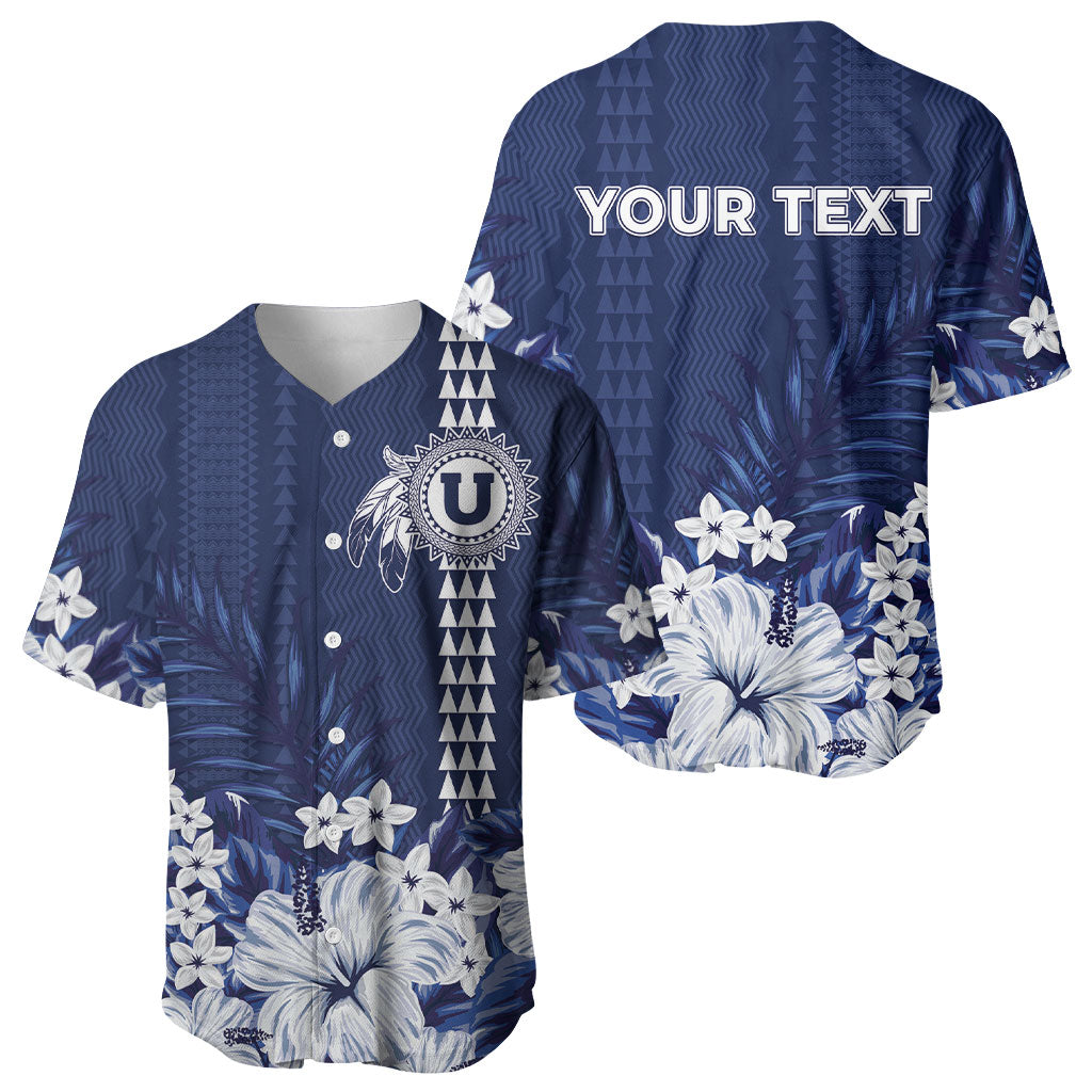 Personalized Utah State Baseball Jersey Polynesian Style LT05 - Polynesian Pride